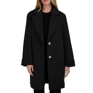 Tahari Women’s Sandra Single Breasted Topper Peacoat Size M (MSRP $340)
